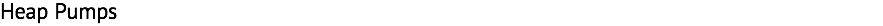 Heap Pumps